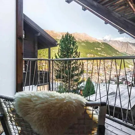 Julen Loftus Chic Mountain Sanctuary With Panoramic Views Apartmán Zermatt